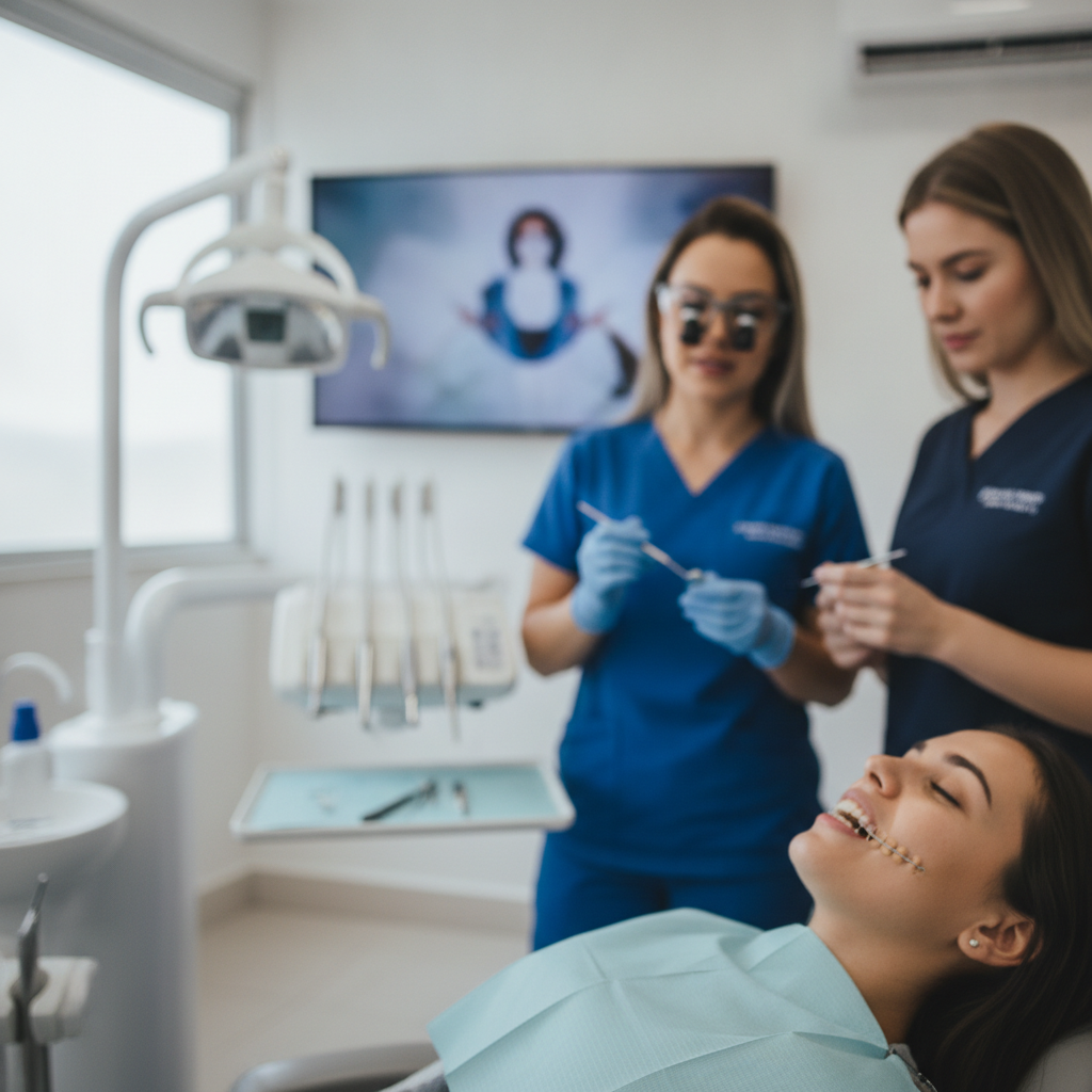 Como Funciona a Contenção Dentária Fixa em Botucatu
