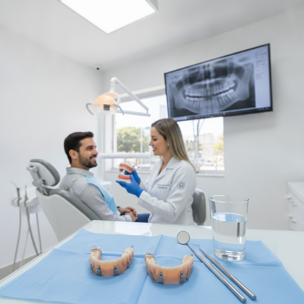Como Funciona a Prótese Dentária Removível em Botucatu