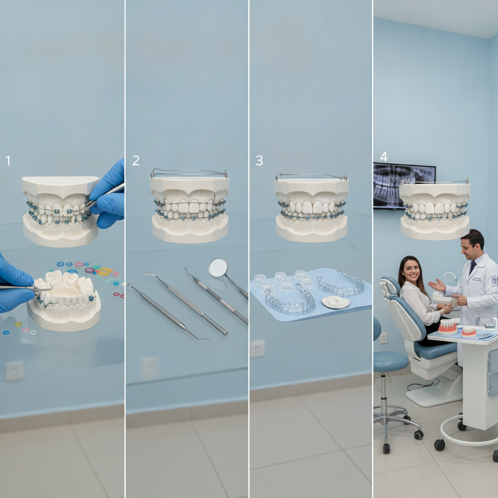 Fases do Tratamento Ortodôntico Fixo em Botucatu