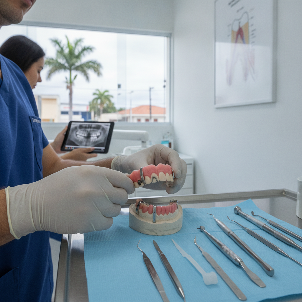 Prótese Dentária Removível Passo a Passo em Botucatu