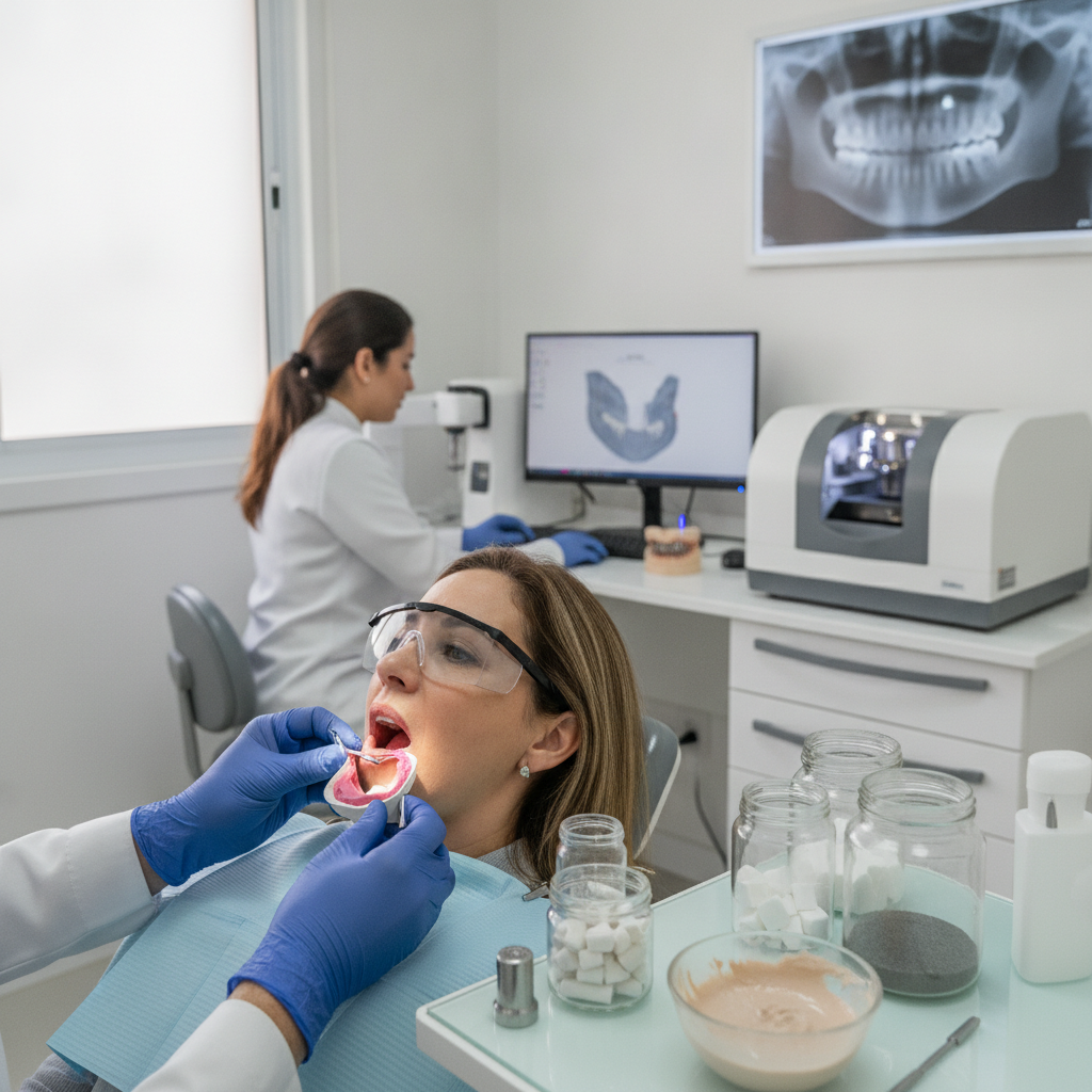 Prótese Dentária sobre Implante em Botucatu: Como é Feita